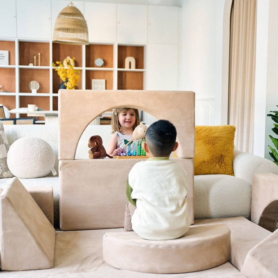 Best Kids Play Couch | Barumba Play | 11-Piece Modular Foam Sofa